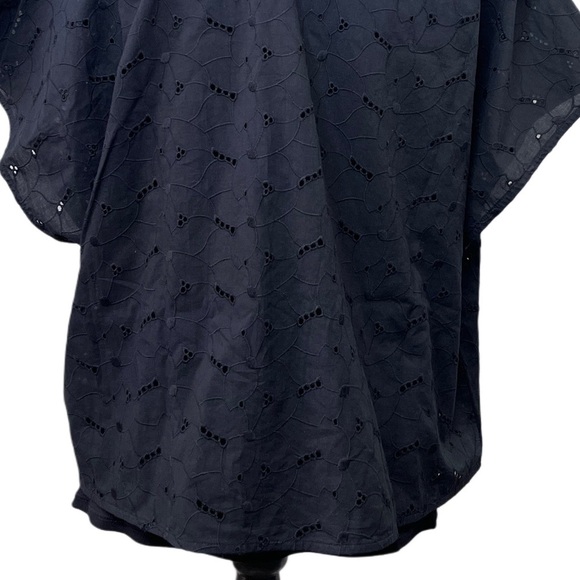 NWT a new day Minimalist Sz XXL Eyelet Short-Sleeve Button Down Shirt & Tank Set - Picture 6 of 14